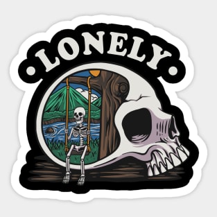 Lonely Sticker